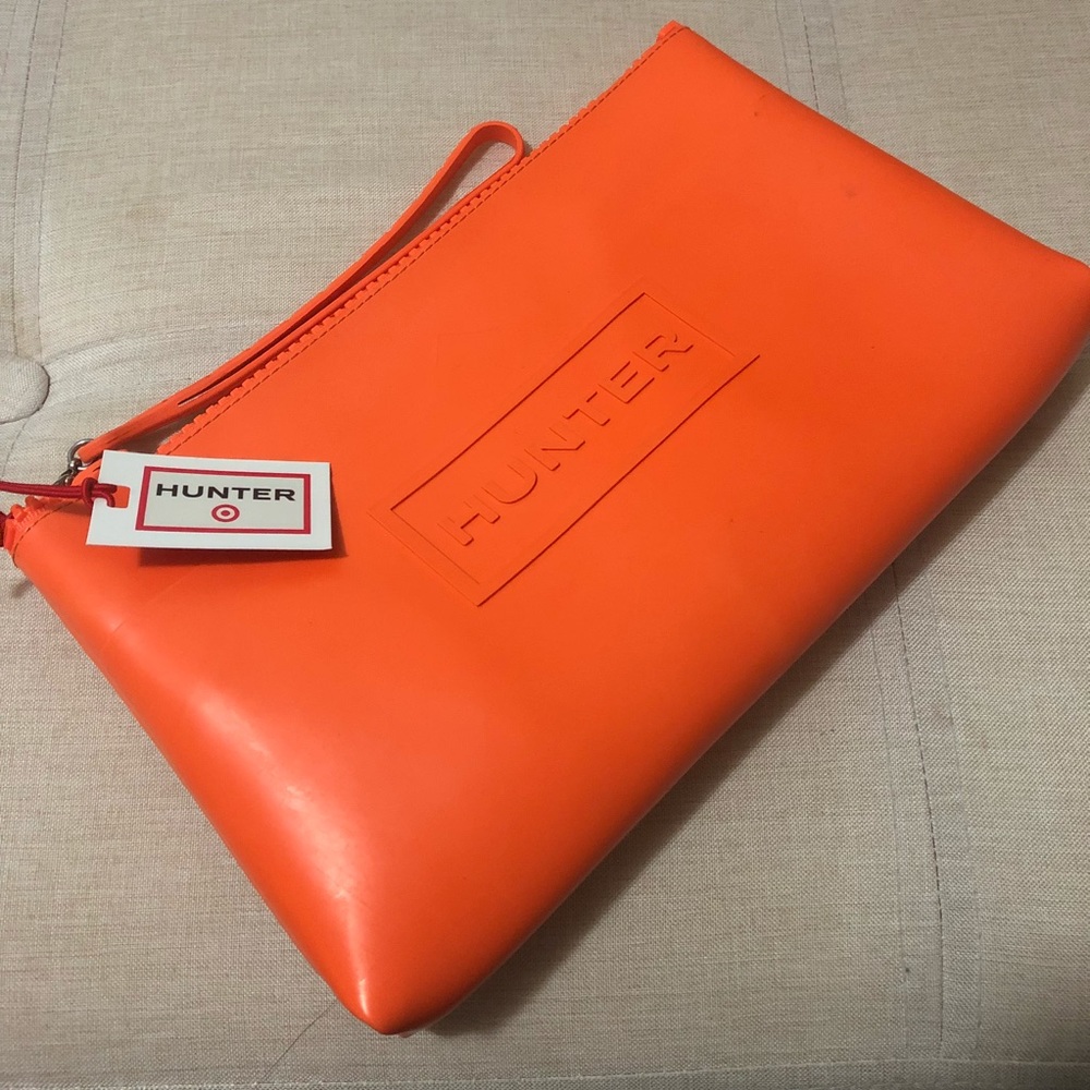 Hunter Large Orange Clutch